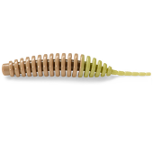 Слаг FishUp Tanta 2.0" Cheese (9шт) цвет 137 - Coffee Milk/Light Olive
