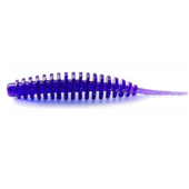 Слаг FishUp Tanta 1.5" (10шт) цвет 060 - Dark Violet/Peacock & Silver