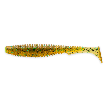 Силикон FishUp U-Shad 3.5'' (8шт) цвет 036 - Caramel/Green & Black