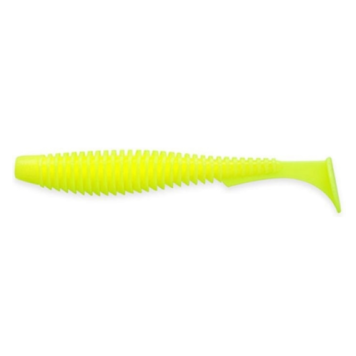 Силикон FishUp U-Shad 4.0'' (8шт) цвет 046 - Lemon