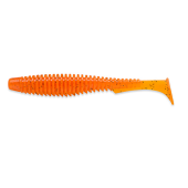 Силикон FishUp U-Shad 2.5'' (9шт) цвет 049 - Orange Pumpkin/Black