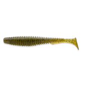 Силикон FishUp U-Shad 2.0'' (10шт) цвет 074 - Green Pumpkin Seed
