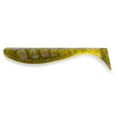 Виброхвост FishUp Wizzle Shad 2.0" (10шт) цвет 074 - Green Pumpkin Seed