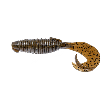 Силикон Keitech Flapper Grub 4.0'' цвет 101S Green Pumpkin PP