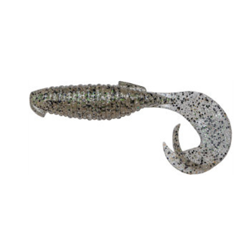Силикон Keitech Flapper Grub 4.0'' цвет 320S Silver Shad