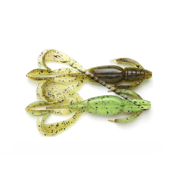 Силикон Keitech Crazy Flapper 4.4'' цвет 401T Green Punpkin PP.Chart