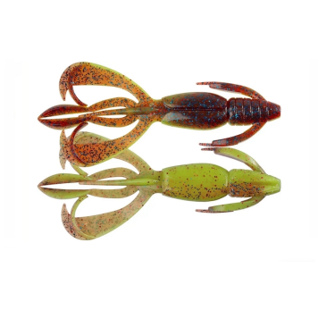 Силикон Keitech Crazy Flapper 3.6'' цвет EA15 grape chart red flk