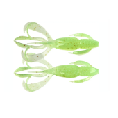 Силикон Keitech Crazy Flapper 2.4" #EA19T Electric Chart Shad