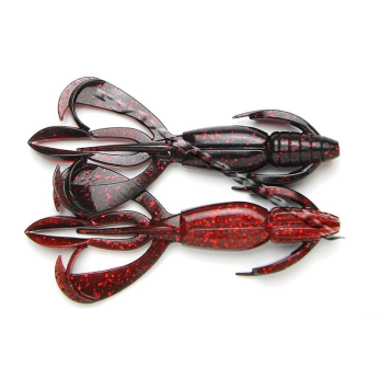 Силикон Keitech Crazy Flapper 3.6'' цвет 411T Black Cherry