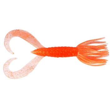 Силикон Keitech Little Spider 3.0'' цвет EA06S Orange Flash