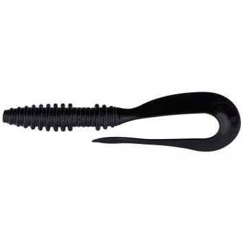 Силикон Keitech Mad Wag Mini 3.5'' цвет 001S Black