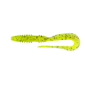Силикон Keitech Mad Wag 2.5'' цвет PAL01S Chartreuse Red Flake