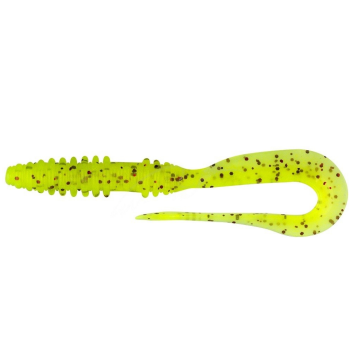 Силикон Keitech Mad Wag Mini 3.5'' цвет PAL01S Chartreuse Red Flake
