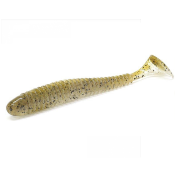 Силикон Keitech Swing Impact 4.5" цвет 414 Green Pumpkin PP. Shad