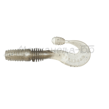 Силиконовые приманки Megabass Counter Grub 3.5'' #Silver/Smoke Shad
