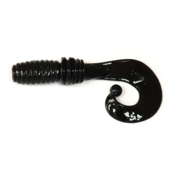 Силиконовые приманки Megabass Rocky Fry 2.0" P Curly Tail #Solid Black