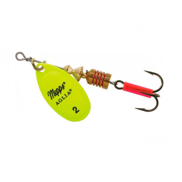 Блесна Mepps Aglia Fluo №2 #Chartreuse (4.5гр)