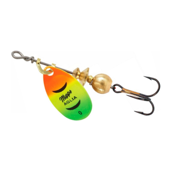 Блесна Mepps Aglia Fluo №0 #Tiger (2.5г)