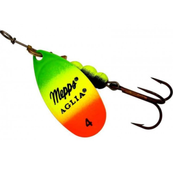 Блесна Mepps Aglia Fluo №4 #Tiger (9гр.)