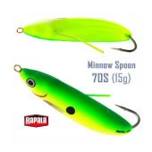 Блесна Rapala Minnow Spoon 15 гр цвет GSU (незацепляйка)