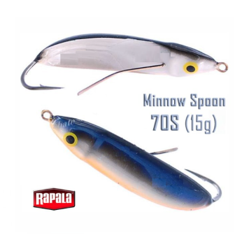Блесна Rapala Minnow Spoon 15 гр цвет SD (незацепляйка)