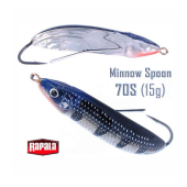 Блесна Rapala Minnow Spoon 15 гр цвет SH (незацепляйка)