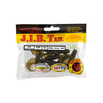Твистеры Lucky John J.I.B. TAIL 2" цвет S21-1