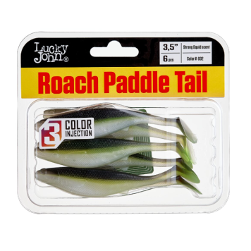 Виброхвосты Lucky John Roach Paddle Tail 3.5" цвет G02-1