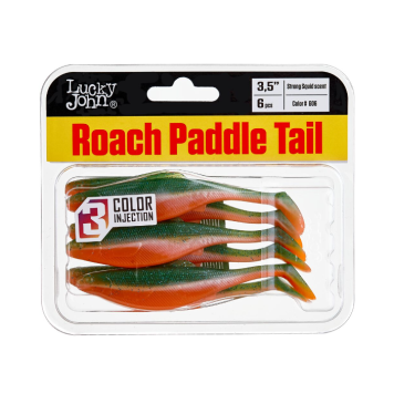 Виброхвосты Lucky John Roach Paddle Tail 3.5" цвет G06-1