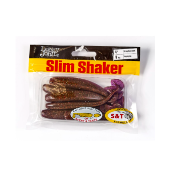 Виброхвосты Lucky John Slim Shaker 4.0" цвет S13-1