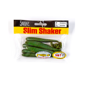 Виброхвосты Lucky John Slim Shaker 4.0" цвет S67-1