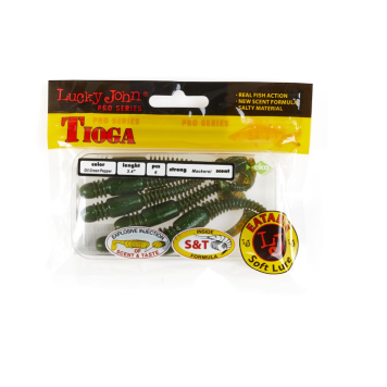 Виброхвосты Lucky John Pro Series Tioga 3.4"/8.64см, S67 (6шт)-1
