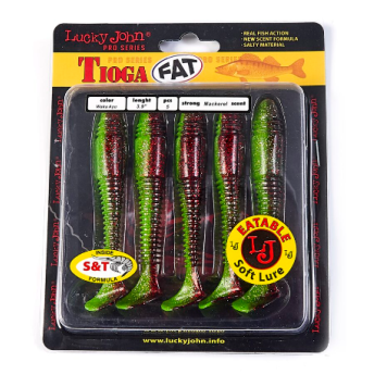 Виброхвост Lucky John Pro Series Tioga Fat 3.9"/10.00см, T44 (5шт)-2