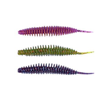 Слаги Lucky John Ultraworm 1.4'' цвет MIX1-1