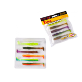 Виброхвосты Lucky John Pro Series Tioga 2.9"/7.4см, Mix1 (7шт)