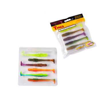 Виброхвосты Lucky John Pro Series Tioga 2.9"/7.4см, Mix1 (7шт)