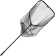 Подсачек складной Rapala Pro Guide Large Net 180х60х60 см с прорезиненной сеткой