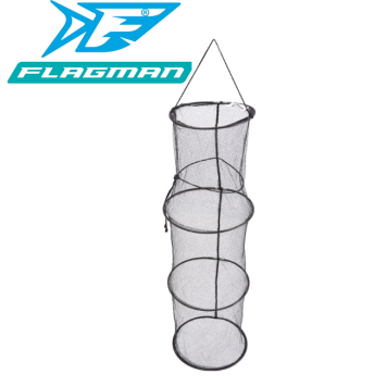 Садок Flagman Keepnet Mesh d30см 4 кольца 1.0м