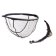 Голова подсакa Flagman разборная 50х40 см Bottom Green Mesh