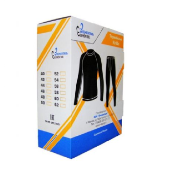 Термобелье Элементаль Krion Dynamic ТБ-005 цвет черный-5