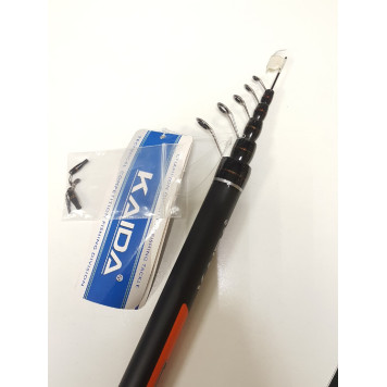 Удилище телескопическое Kaida Vanquish 4м (180 г.)-2