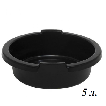 Таз для прикормки Vabik PRO Black 5л.