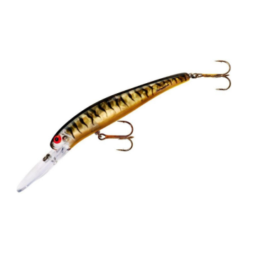 Воблер Bomber Deep Long A 114F B25A цвет GPTBRO (Gold Prism/Black Back/Orange Belly)