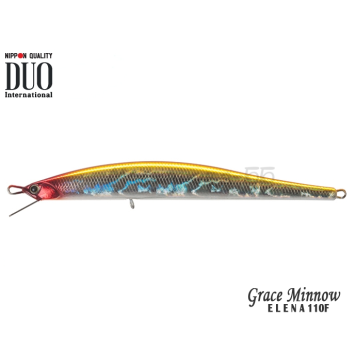 Воблер DUO Grace Minnow Elena 110F цвет D33