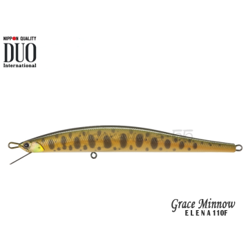 Воблер DUO Grace Minnow Elena 110F цвет P34