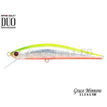 Воблер DUO Grace Minnow Elena 70F цвет D62