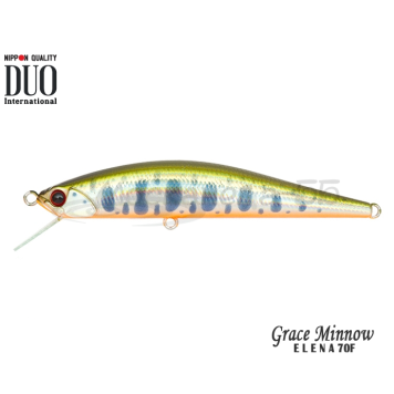 Воблер DUO Grace Minnow Elena 70F цвет N568