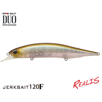 Воблер DUO Realis Jerkbait 120F цвет GEA3006