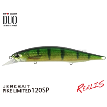 Воблер DUO Realis Jerkbait 120 SP Pike Limited цвет CCC3836