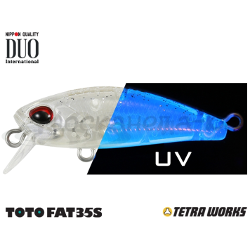 Воблер DUO Toto Fat 35S цвет CCC0076
